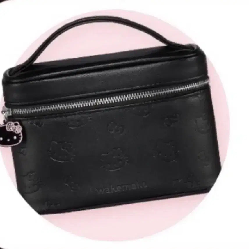 [BUNJANG] WakeMake Hello Kitty Leather Pouch / 웨이크메이크 헬로키티 레더파우치 (새상품)