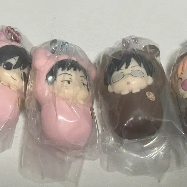 [BUNJANG] Ouran High School Host Club Podaegi Gacha Keyring - Haruhi, Mori, Kyouya, Hikaru / 오란고교 사교클럽 포대기 가챠 키링 하루히 모리 쿄우야 히카루