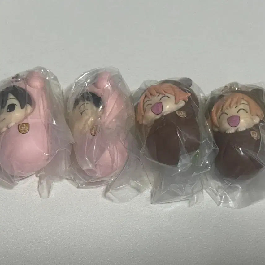 [BUNJANG] Ouran High School Host Club Podaegi Gacha Keyring - Haruhi, Mori, Hikaru, Kaoru / 오란고교 사교클럽 포대기 가챠 키링 하루히 모리 히카루 카오루