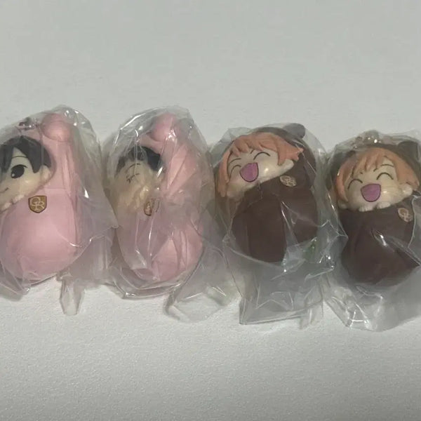 [BUNJANG] Ouran High School Host Club Podaegi Gacha Keyring - Haruhi, Mori, Hikaru, Kaoru / 오란고교 사교클럽 포대기 가챠 키링 하루히 모리 히카루 카오루