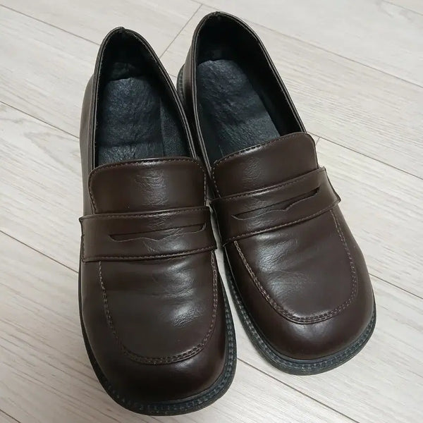 [BUNJANG] Brown Loafers Size 240 / 브라운 로퍼 240