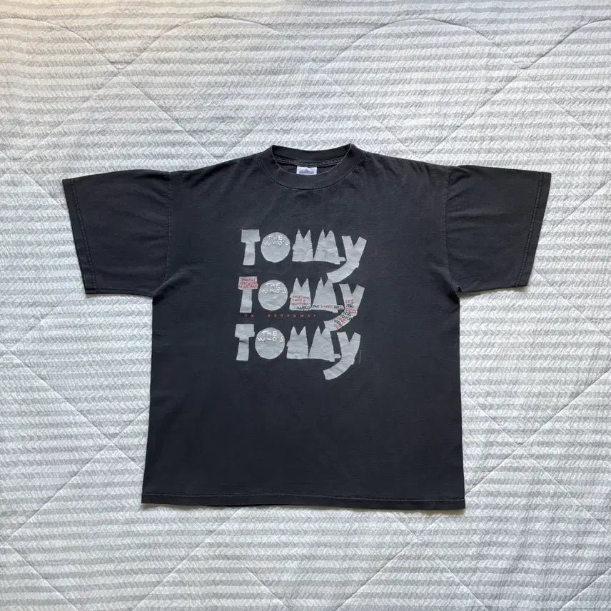 [BUNJANG] 90s Vintage The Who Band T-Shirt Tommy Musical / 90s 빈티지 더후 the who 밴드 티셔츠