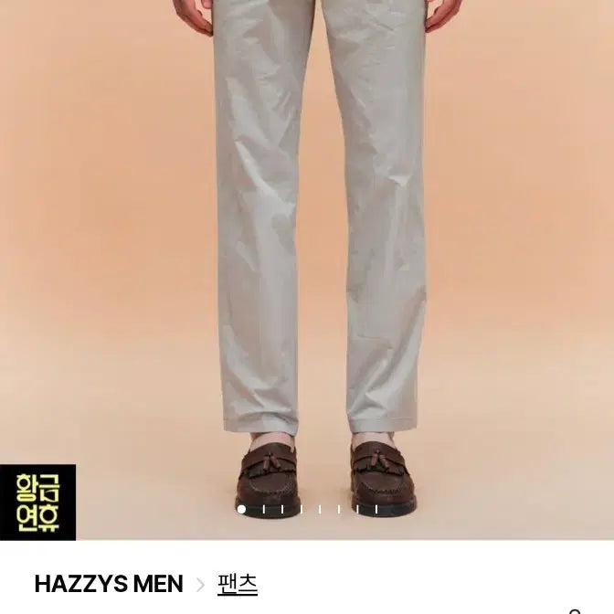 [BUNJANG] Hazzys Classic Chino Pants Beige / 헤지스 클래식 치노팬츠