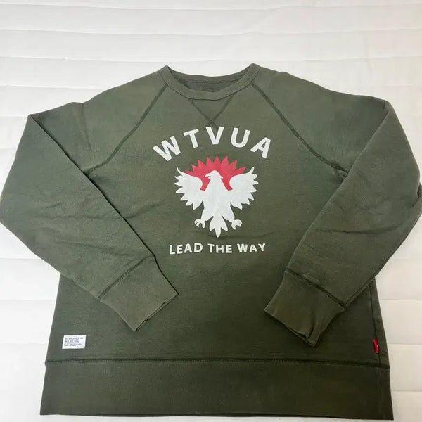 [BUNJANG] WTAPS Sweatshirt Khaki Size 4 / [세일]더블탭스 스웻셔츠 카키 4사이즈