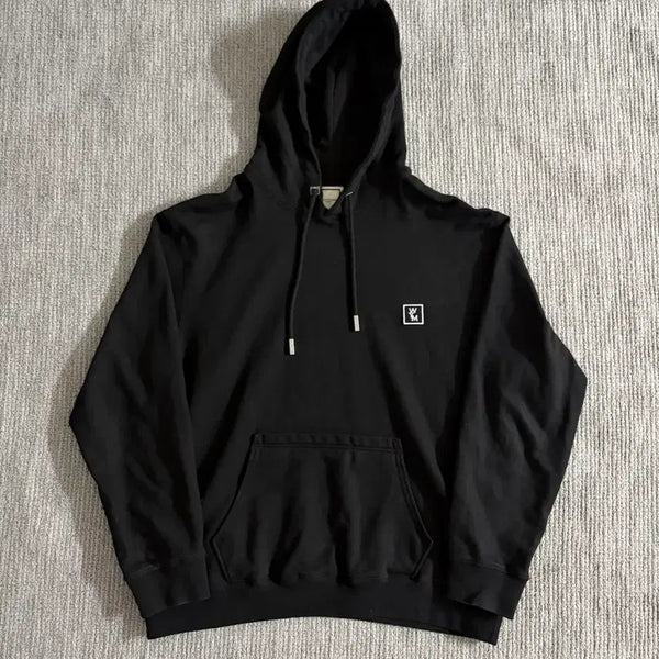[BUNJANG] Wooyoungmi 23FW Back Logo Hoodie / (새상품급,52) 23fw 우영미 백로고 후드티