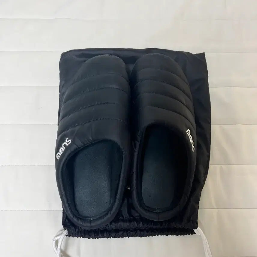 [BUNJANG] SBU Winter Sandals Black Size 2 / 스부 윈터샌들 블랙 2사이즈