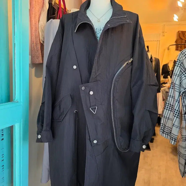 [BUNJANG] Bekoor 6 Black Parka Mac Coat / 새옷 비쿨식스 Bekoor 6 블랙 야상 맥코트 F 빅사이즈 가능