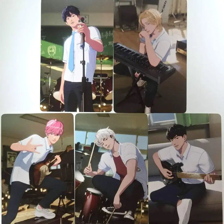 [BUNJANG] Bleu Dream Media PLAVE 6th Summer POB Set Photocard / 플레이브 여섯번째여름 미공포 5차 세트 포카 블드미 블루드림미디어 육여름