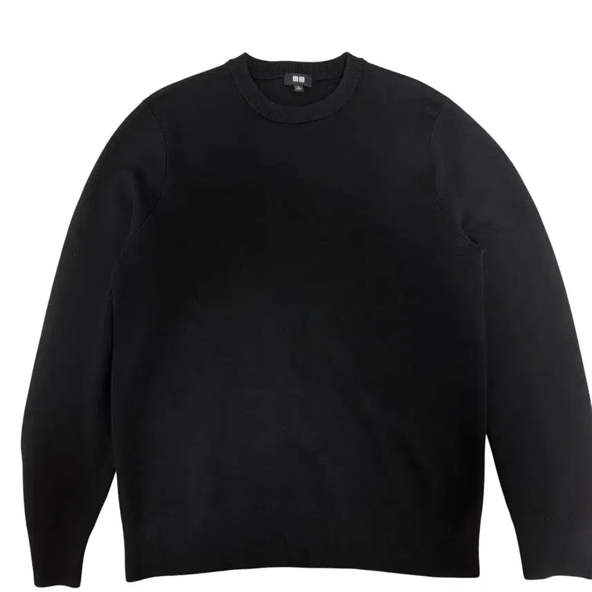 [BUNJANG] Uniqlo Washable Milano Rib Crew Neck Sweater / 유니클로 워셔블밀라노립크루넥스웨터