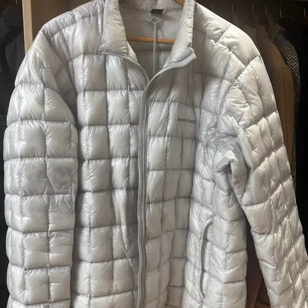 [BUNJANG] Montbell Plasma 1000 Down Jacket Silver Grey XL / 몽벨 플라즈마 1000 실버그레이 xl 팝니다