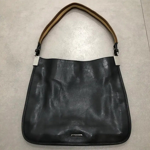 [BUNJANG] Gucci Leather Shoulder Tote Bag / 구찌 레더 가죽 숄더백 토트백