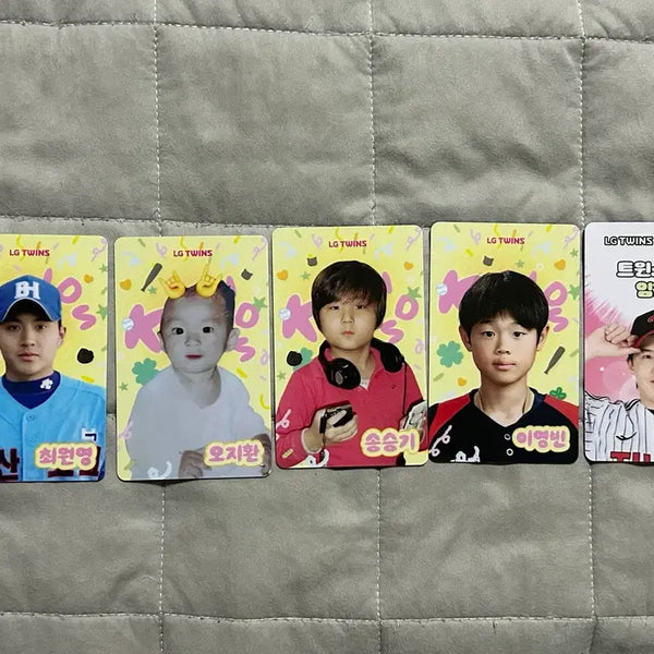 [BUNJANG] LG Twins Choi Won-yeong Song Seung-gi Hidden Lim Chan-kyu Park Hae-min Photocard Swap / 엘지 포카 교환