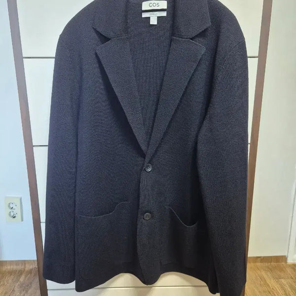 [BUNJANG] COS Men's Regular Fit Navy Cardigan Knit Jacket / COS 남성 가디건 니트자켓 M 레귤러핏 1회착용 네이비
