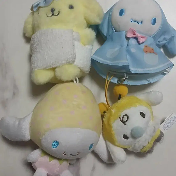 [BUNJANG] Sanrio Cinnamoroll & Pompompurin Plush Set / 산리오 인형 시나모롤,폼폼푸린