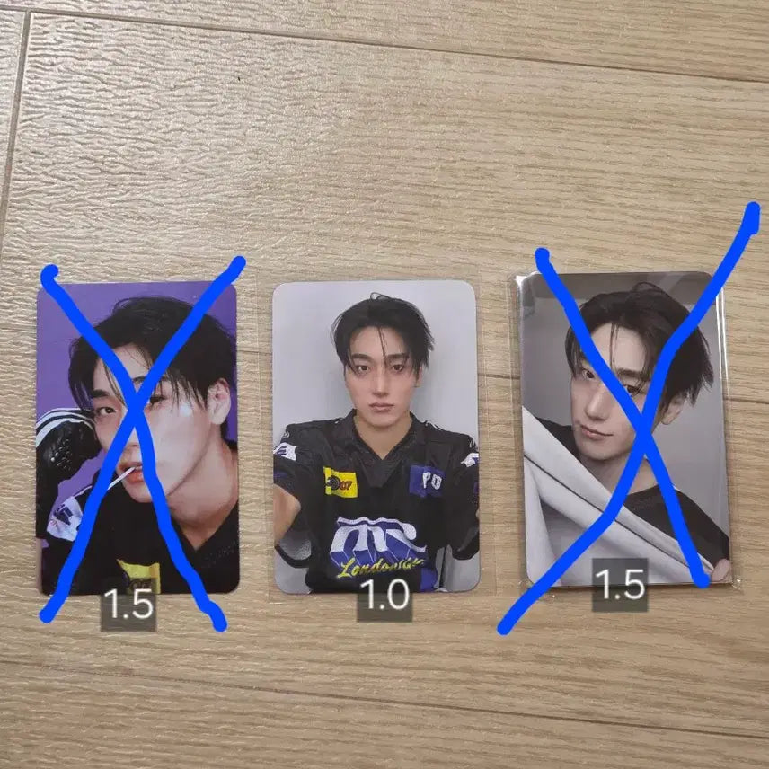 [BUNJANG] Ateez Choi San Photocard / 에이티즈 ateez 애니티즈 팝업 최산 포카