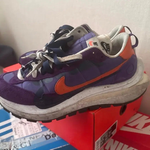 [BUNJANG] Nike x Sacai Vaporwaffle "Purple" (US 8.5) / 나이키 사카이 와플 나코 265