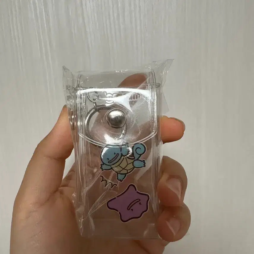 [BUNJANG] Pokemon Squirtle Ditto Keychain / 포켓몬스터 꼬부기 메타몽 키링 새상품 컬러그램