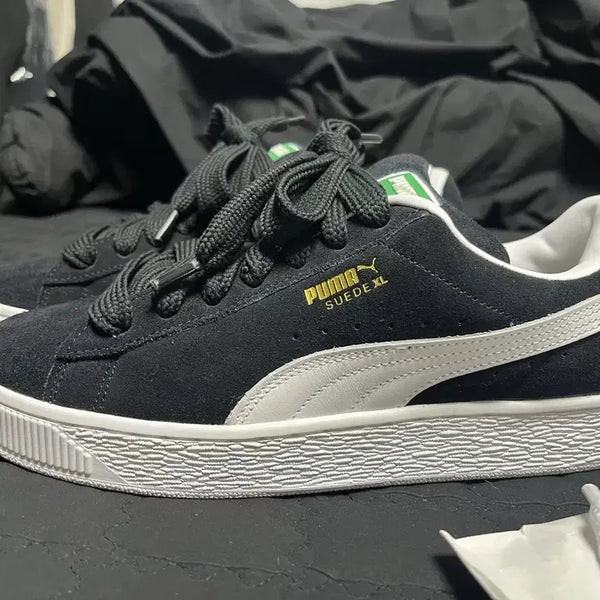 [BUNJANG] Puma Suede XL Black Sneakers 290 / 푸마 스웨이드 XL 블랙 290 팝니다