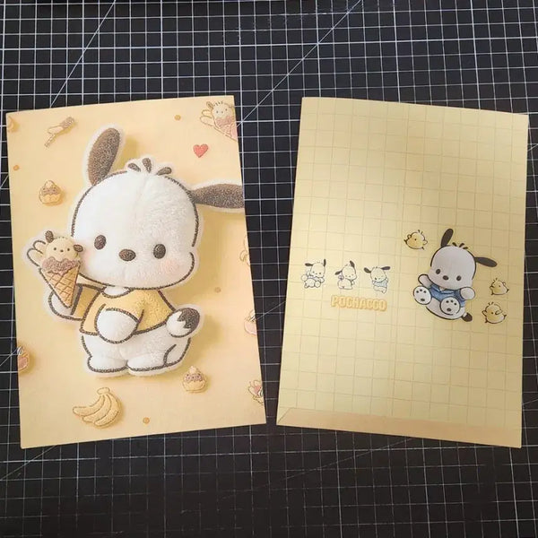 [BUNJANG] Pochacco Handmade Envelope Set / [할인 이벤트] 수봉 | #포용#판매계 포차코 수제봉투