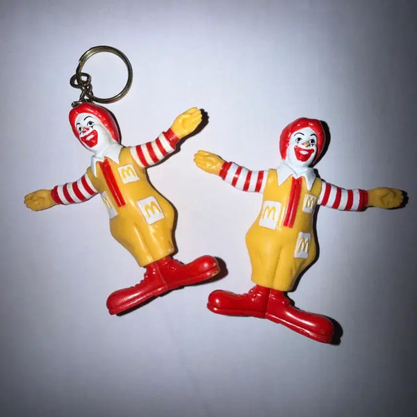 [BUNJANG] McDonald's Ronald McDonald Vintage Toy Figure Keychain / 로날드 맥도날드 빈티지 올드 토이 피규어 키링