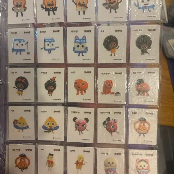 [BUNJANG] Bread Barbershop Stickers Full Set / 브레드 이발소 띠부씰 전종