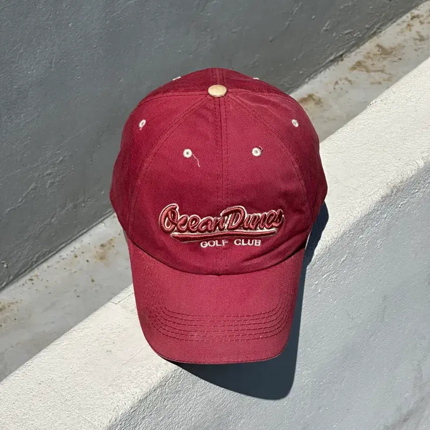 [BUNJANG] Ocean Drive Golf Club Embroidered Ball Cap Hat / [F] 오션 드라이브 골프클럽 자수 볼캡 모자