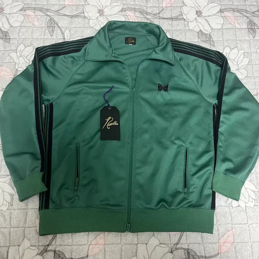 [BUNJANG] Needles Track Jacket Poly Smooth Emerald XL / XL 니들스 트랙자켓 폴리 스무스 에메랄드