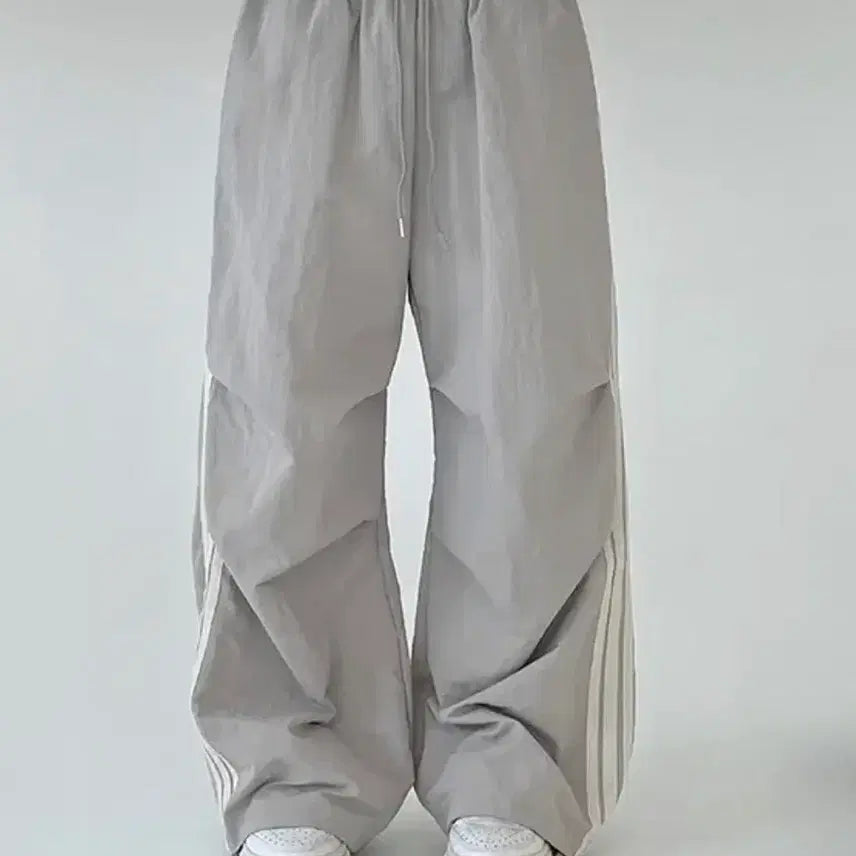 [BUNJANG] String Training Pants Light Beige / 연베이지 스트링 트레이닝 팬츠