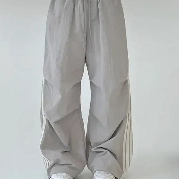 [BUNJANG] String Training Pants Light Beige / 연베이지 스트링 트레이닝 팬츠