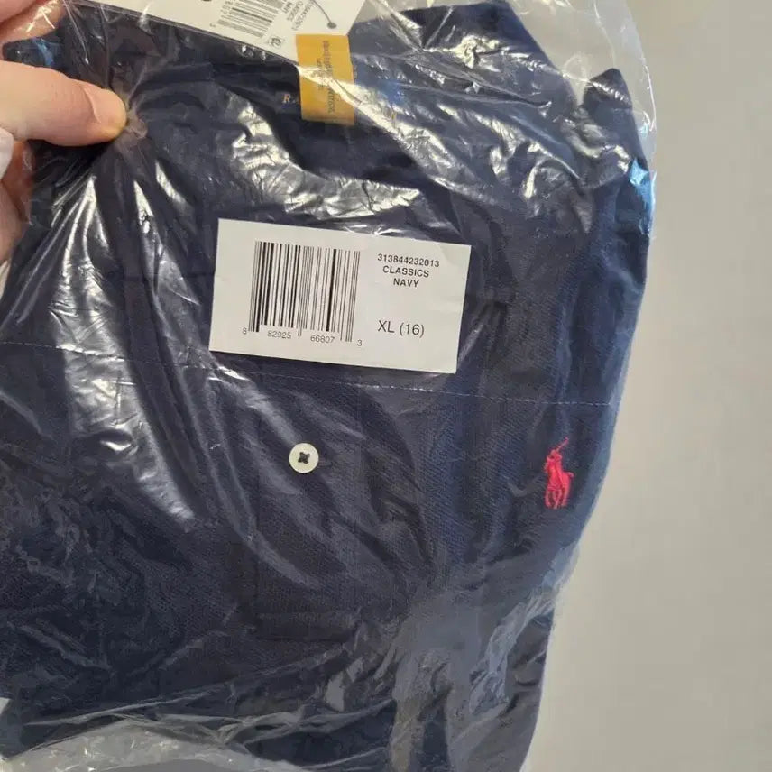 [BUNJANG] Polo Ralph Lauren Girls Navy PK Polo Shirt XL (Size 55) / 폴로 걸즈 네이비 XL 55사이즈