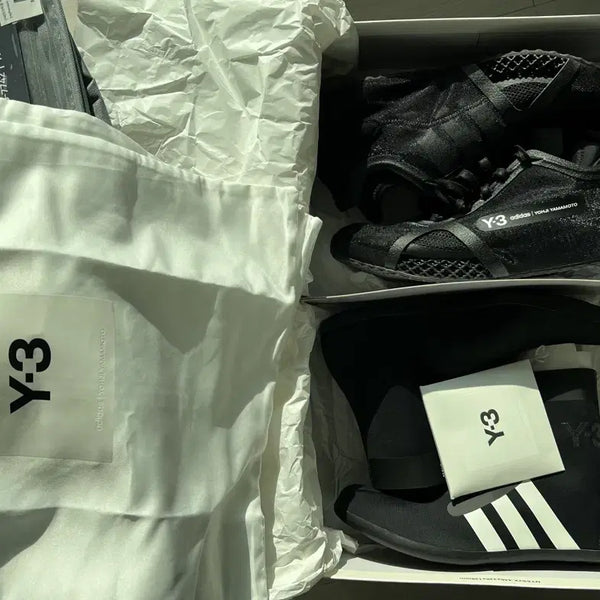 [BUNJANG] Adidas Y-3 Yohji Yamamoto 4D IO Qasa High Black / 아디다스 Y-3 요지 야마모토 4d iow 블랙 판매합니다. uk8 26