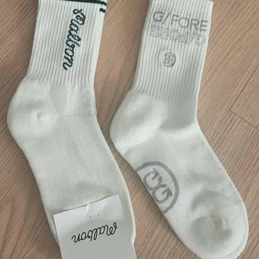 [BUNJANG] Malbon / G/FORE Women's Golf Socks White / 말본/지포어 여성 골프 양말 화이트