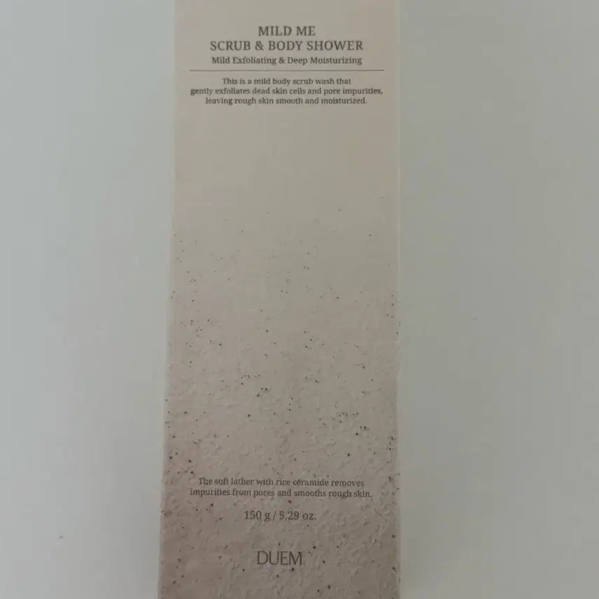 [BUNJANG] DUOLAY Mild Me Scrub and Body Shower New Product / 듀엠 마일드 미 스크럽 앤 바디 샤워 새제품