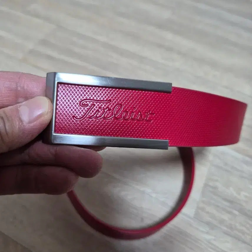 [BUNJANG] Titleist Women's Golf Belt Red / 타이틀리스트 골프 벨트 레드