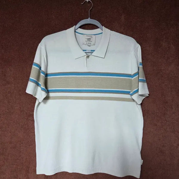 [BUNJANG] Henry Cotton's Men's Short Sleeve Polo Shirt / 헨리코튼 반팔카라티 100~105