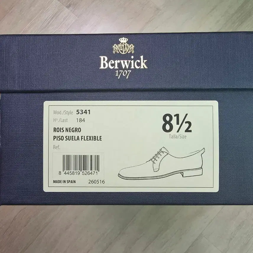[BUNJANG] Berwick 5341 Loafers Leather Sole / 버윅 5341 184 Last 9.5