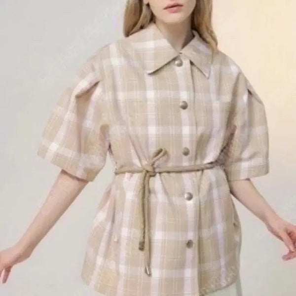 [BUNJANG] Lanvin Check Jacket Jumper / 새거) 랑방 체크 자켓 점퍼