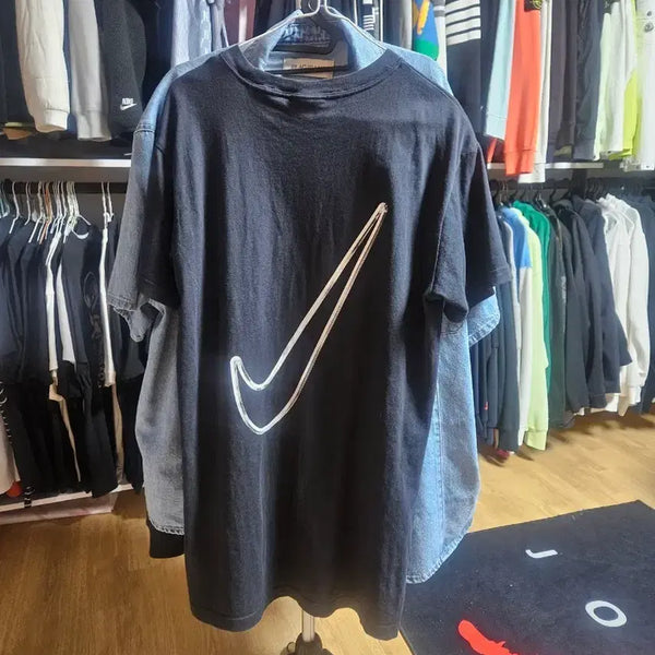 [BUNJANG] Nike Swoosh Short Sleeve Dress Size S / 나이키 스우시 반팔 원피스(사이즈 S)