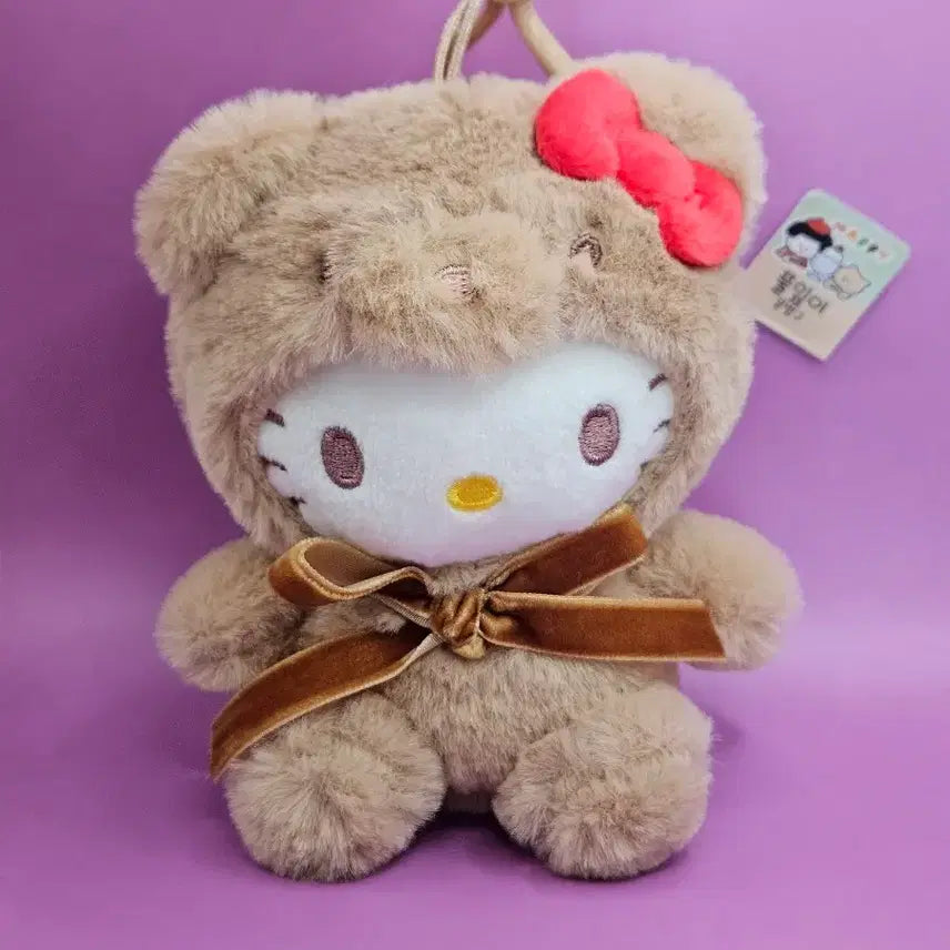 [BUNJANG] Sanrio Hello Kitty Latte Bear Keyring / 헬로키티 라떼베어 키링. 새상품