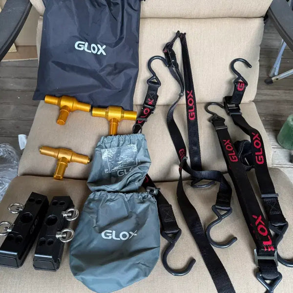 [BUNJANG] Glox Bike Carrier for 2 Bikes with QR 9mm, 15mm, 20mm Mounts / 글록스 자전거 캐리어 2대분 QR 9mm, 15mm , 20mm