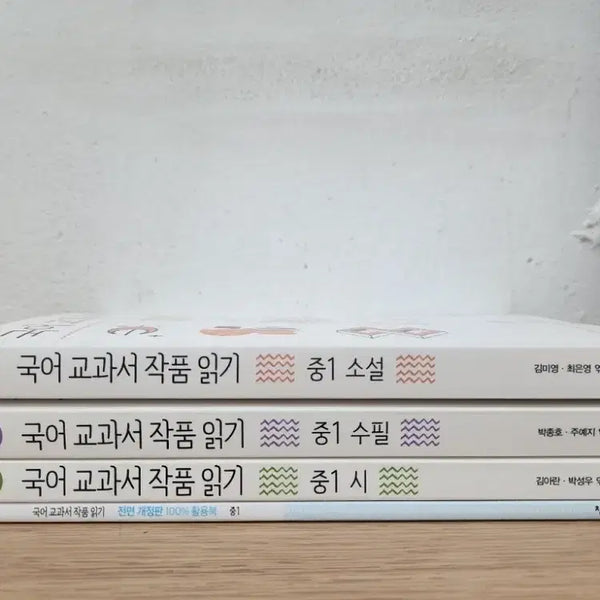 [BUNJANG] Korean Language Textbook Works Reading Full Revision Edition: Novel, Essay, Poetry Set / 국어 교과서 작품 읽기 전면개정판 소설/수필/시 세트