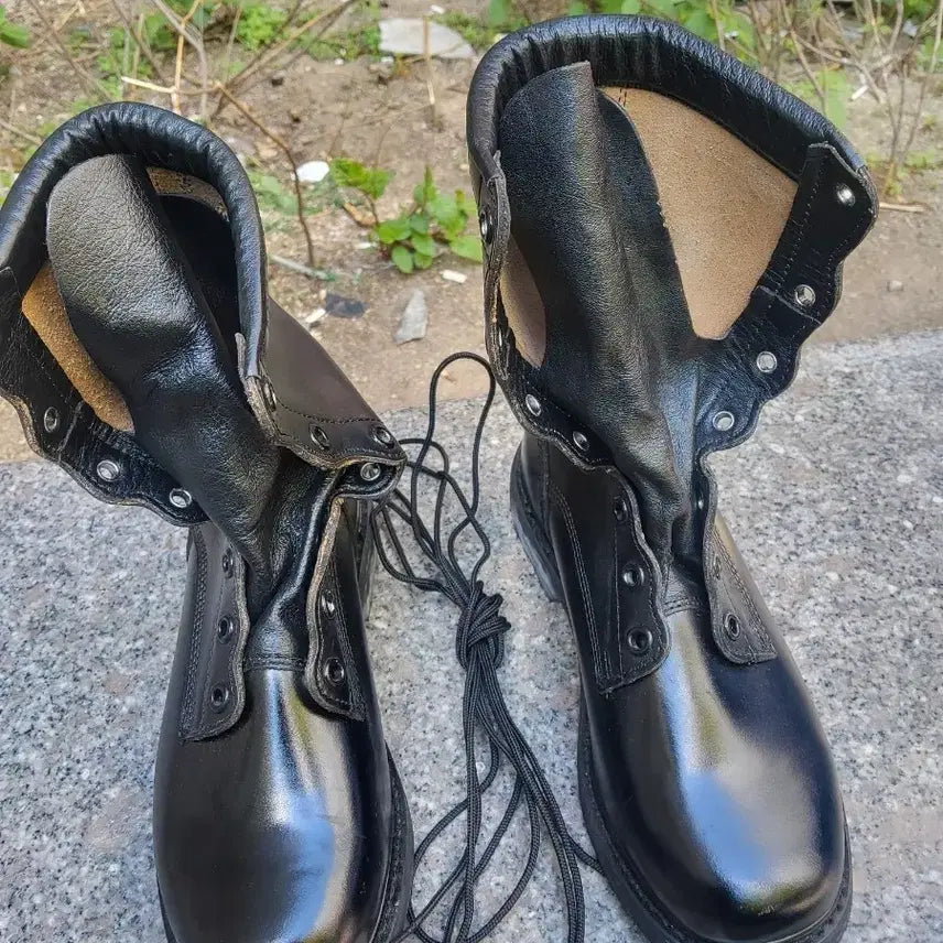 [BUNJANG] Korean Military Field Boots 265EEE New / 국군 봉합식 전투화 265EEE 신품