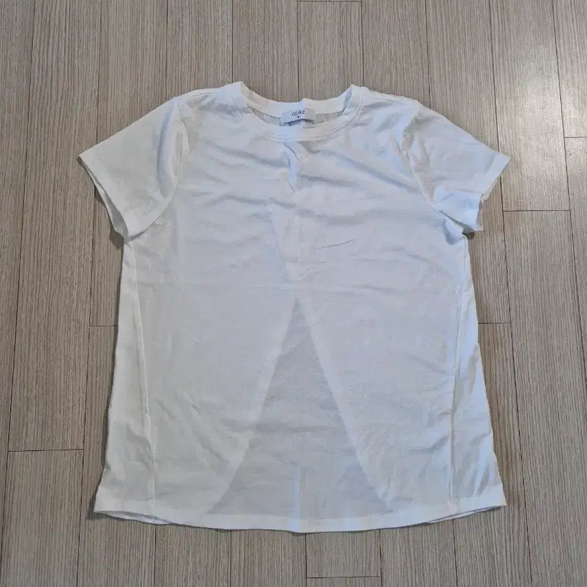 [BUNJANG] Oziz Back Slit Cover-up Short Sleeve Top White S / 오즈이즈 뒤 트임 커버업 반팔 화이트 S