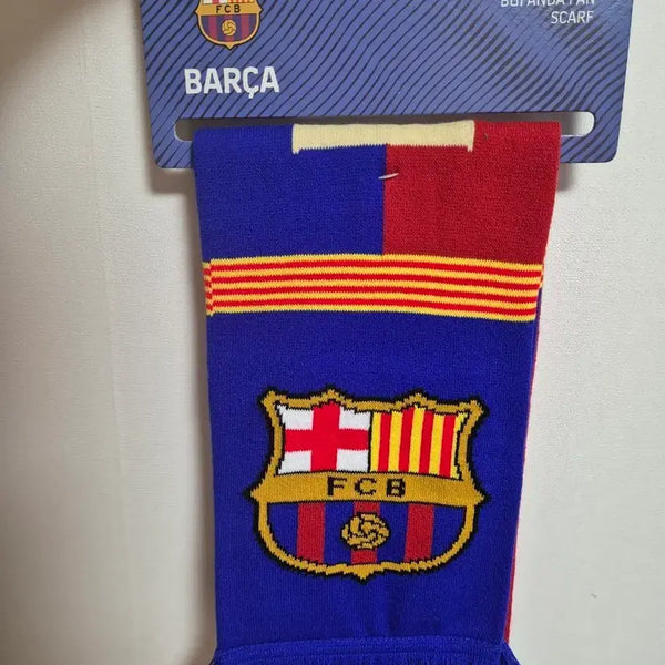 [BUNJANG] FC Barcelona Training Scarf and Socks Set / FC 바르셀로나 내한 머플러및양말 세트