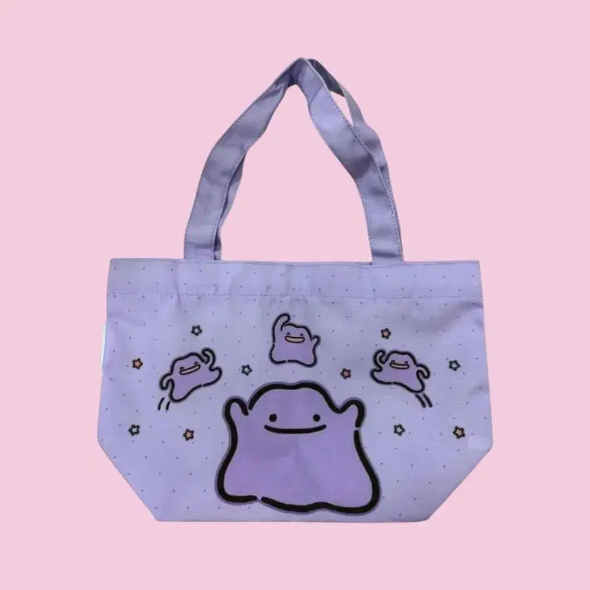 [BUNJANG] Colorgram Pokemon Collaboration Metamon Mini Eco Bag / 컬러그램 포켓몬 콜라보 메타몽 미니 에코백 미개봉 새상품