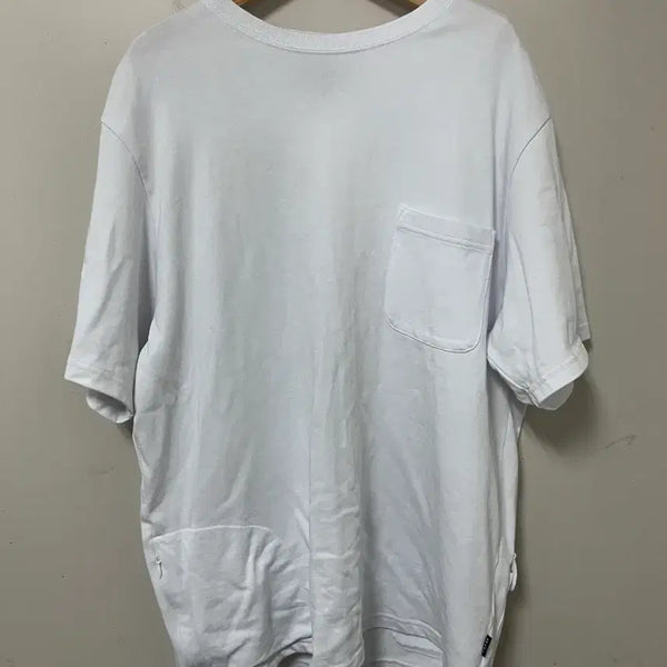 [BUNJANG] BEAMS White Pocket Short Sleeve T-Shirt / 빔즈 BEAMS 화이트 포켓 반팔