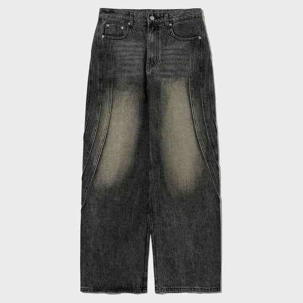 [BUNJANG] In Tempo Mood Long Triple Cut Denim Pants - Firewood L / 인템포무드 롱 트리플 컷 데님 팬츠_파이어우드 L
