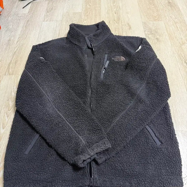 [BUNJANG] The North Face Black Fleece Jacket / 노스페이스 뽀글이 플리스 블랙