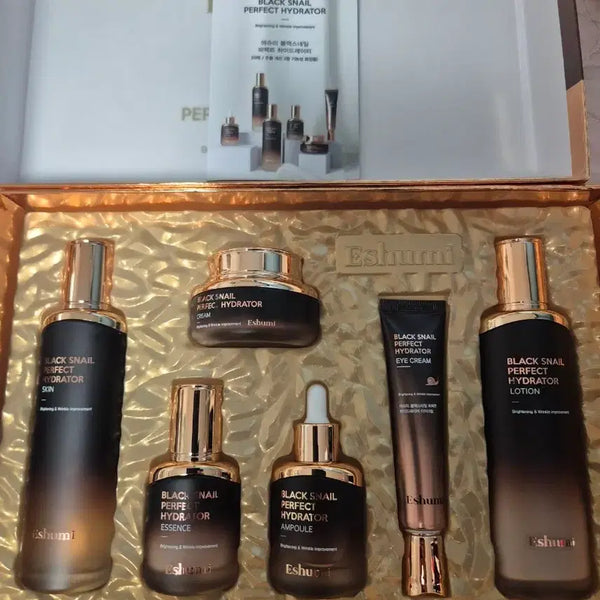 [BUNJANG] Asumi Black Snail Perfect Hydrator Cosmetics Set / 애슈미 블랙 스네일 퍼펙트 하이드레이터 화장품세트