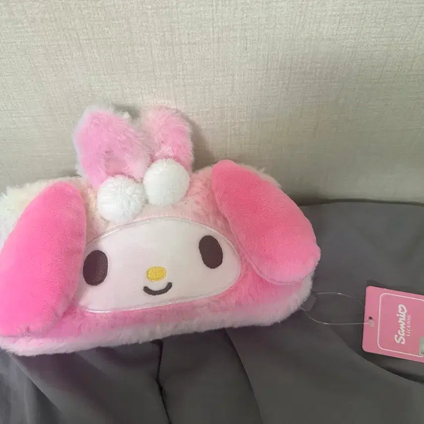 [BUNJANG] Sanrio My Melody Square Pencil Case Pouch / [새상품] 산리오 마이멜로디 사각 필통 파우치